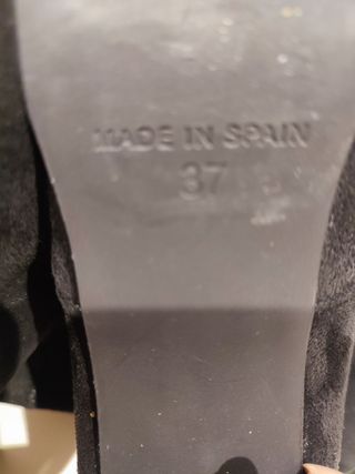 Botas altas de Fosco número 37 