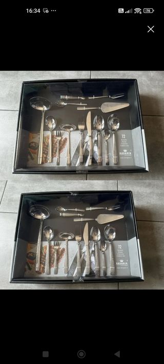 Set completo di posate 72 pezzi