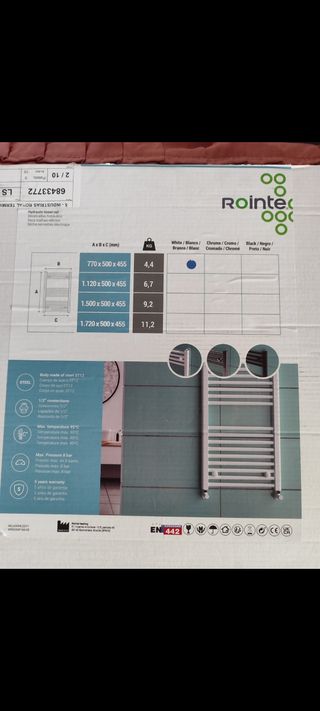 Radiador calentador toallas