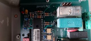 Cuadro maniobra puerta garaje