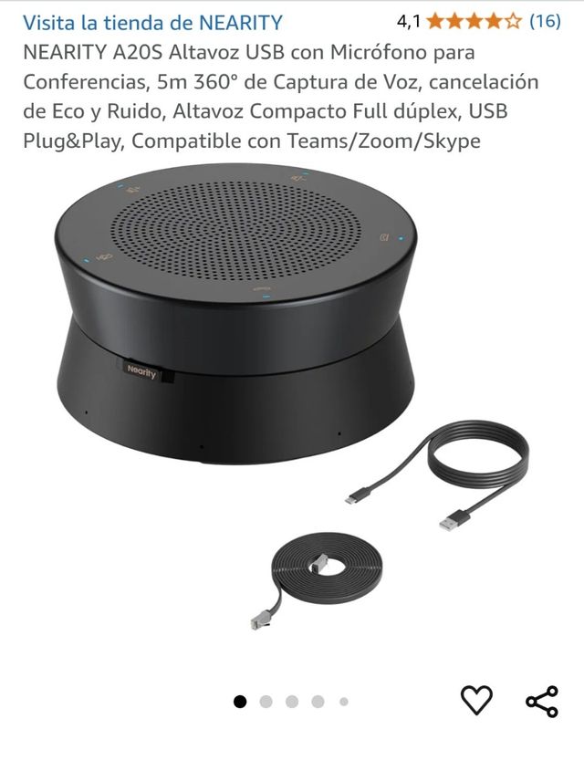 Nearity A20S Altavoz para conferencias