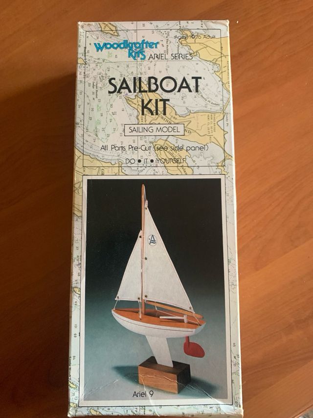Modellino Barca a Vela Sailboat Kit
