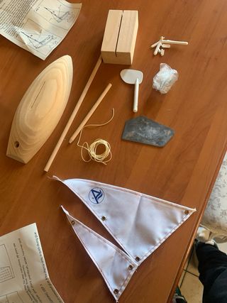 Modellino Barca a Vela Sailboat Kit