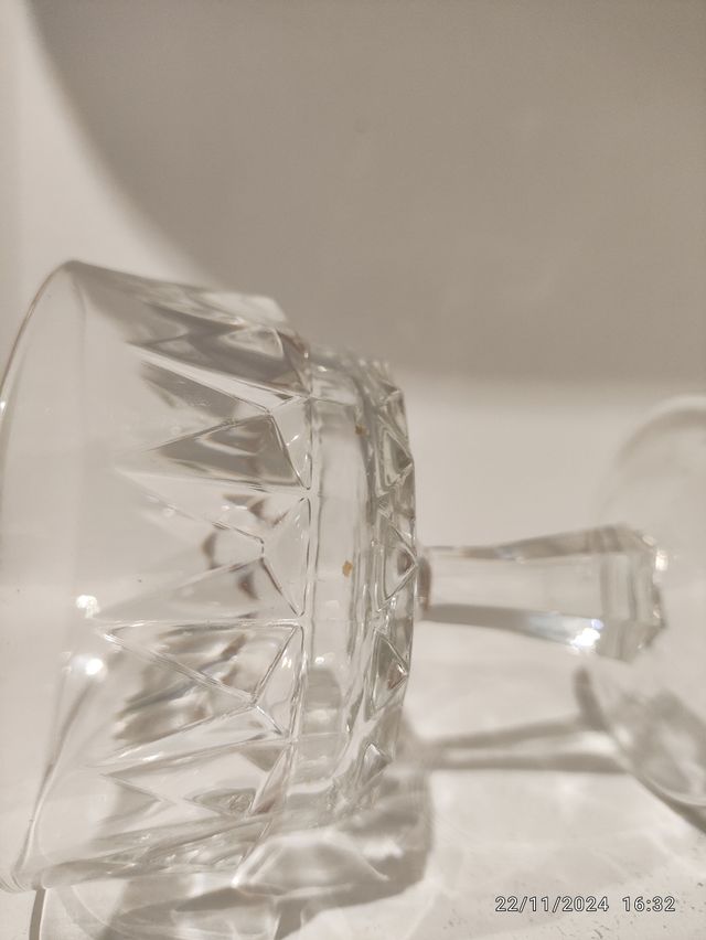 5 copas de champán.