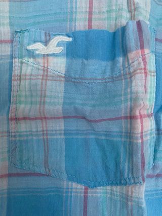 Camisa de cuadros Hollister talla S.