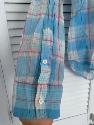 Camisa de cuadros Hollister talla S.