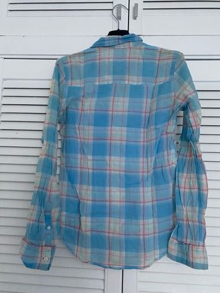 Camisa de cuadros Hollister talla S.