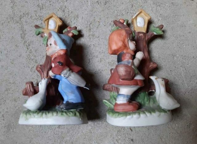 N 2 bambini in porcellana Capodimonte