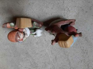 N 2 bambini in porcellana Capodimonte