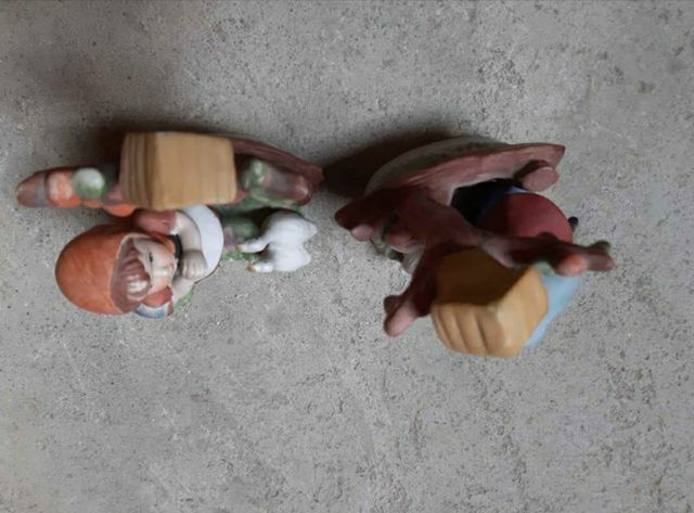 N 2 bambini in porcellana Capodimonte