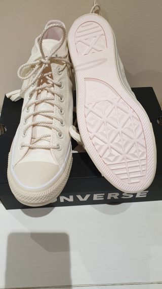 Converse crema (Talla 41)