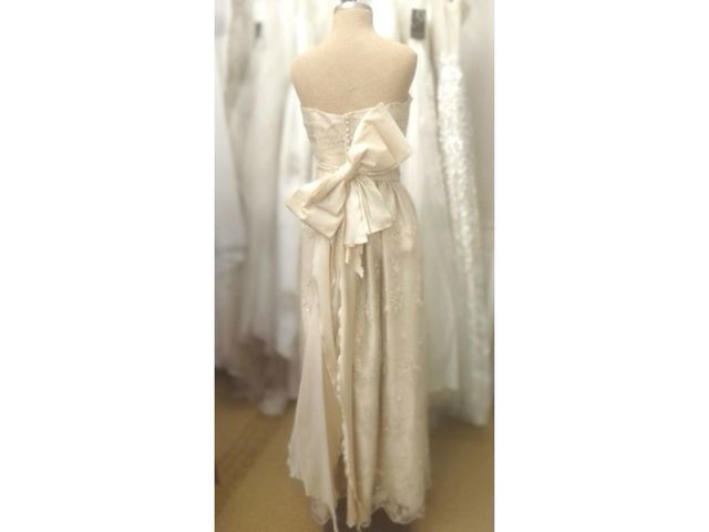 Vestido novia pedreria