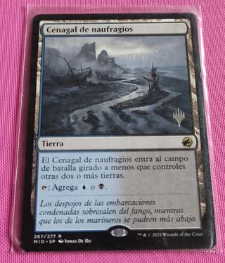 Carta Magic cenagal de naufragios