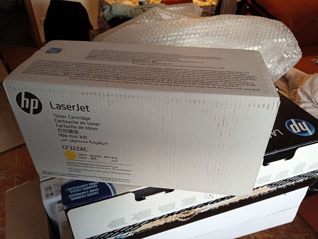 HP 653A CF322A CF322AC tóner amarillo