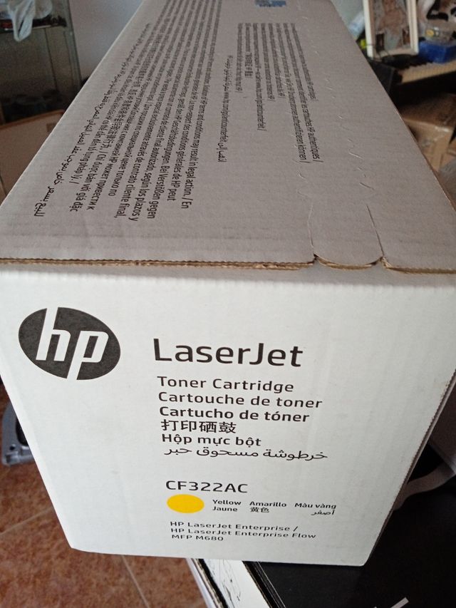 HP 653A CF322A CF322AC tóner amarillo