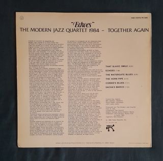The Modern Jazz Quartet – Echoes (Promocional) 1º