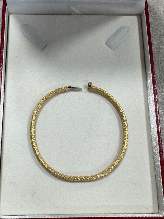 Brazaletes oro18 k Amarillo, Blanco y Rosado