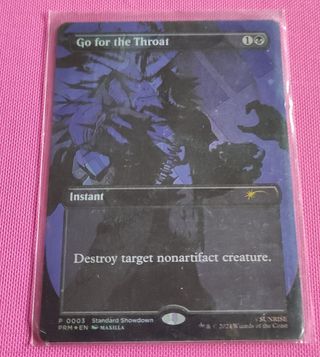 Carta Magic go for the Throat