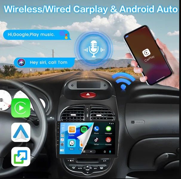 Autoradio Peugeot 206 206CC Citroen C2 2001-2016