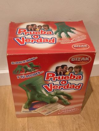 Juego familiar : Prueba o verdad Bizak