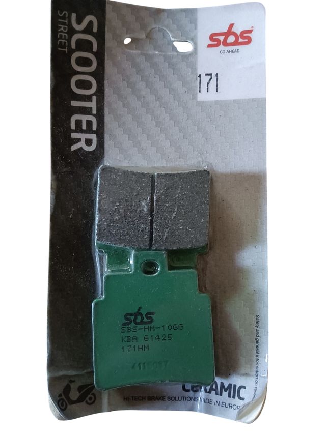 Pastiglie freno anteriori scooter 