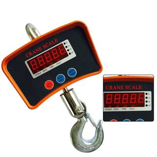 BALANZA DIGITAL PROFESIONAL 1000 KG DOBLE GANCHO