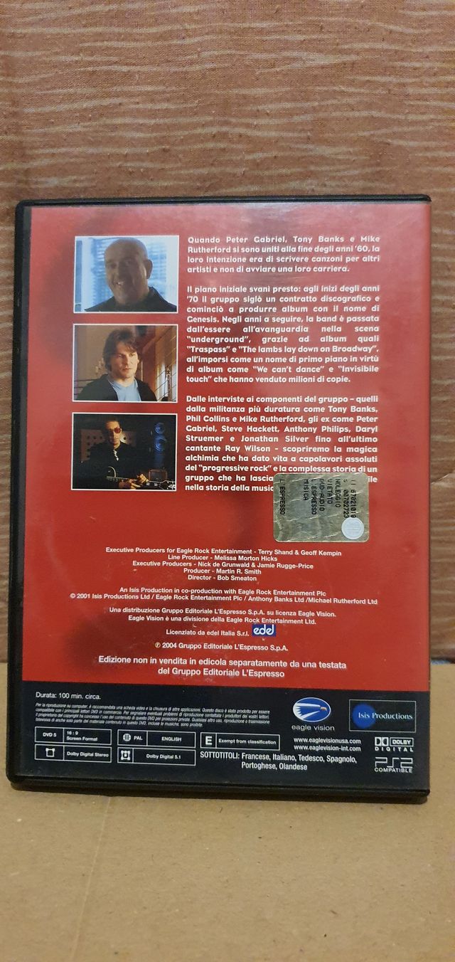 THE GENESIS SONGBOOK - DVD