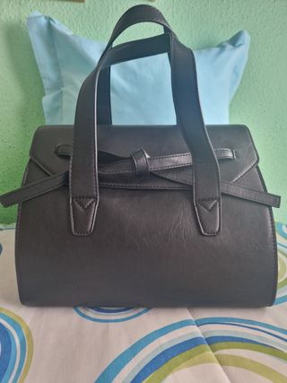 Abrigo paño negro