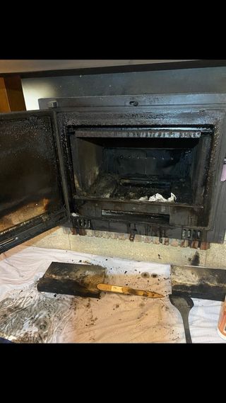 Limpiaza de chimeneas, cocinas y estufas.