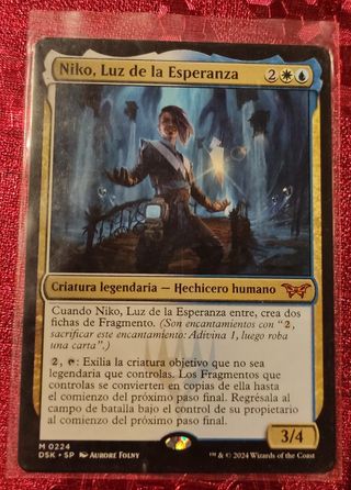 Carta Magic Niko, luz de la esperanza