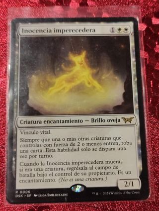 Carta Magic inocencia imperecedera