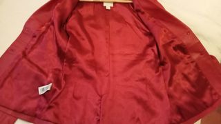 Chaqueta talla 42 piel de Mango