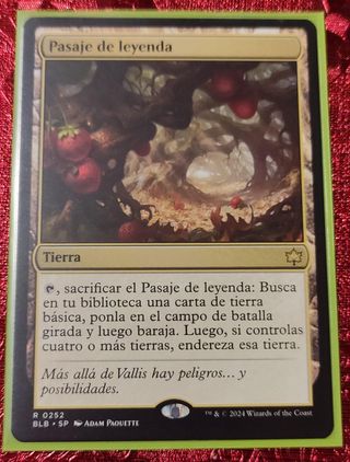 Carta Magic pasaje de leyenda