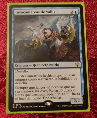 Carta Magic invocamareas de Vallis