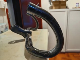 Manillar y potencia de carbono