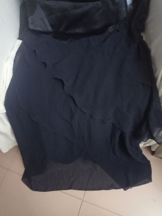 Vestido azul marino de chica nuevo. 