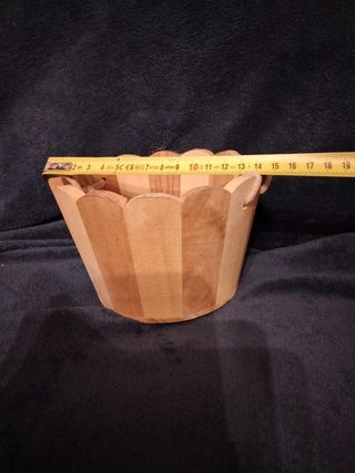 Fai da te:Cestino piccolo in legno