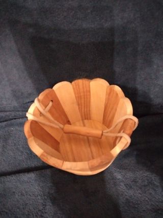 Fai da te:Cestino piccolo in legno