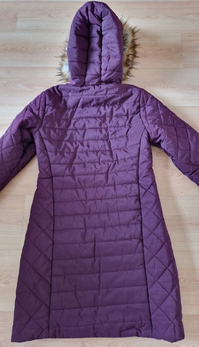 Abrigo  con capucha, Giorgio Di Mare XL burdeos nu