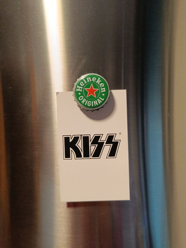 Imán chapa cerveza Heineken