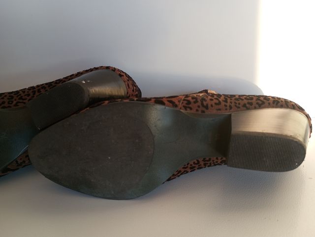 Botines alta calidad leopardo38,5por 20 euros