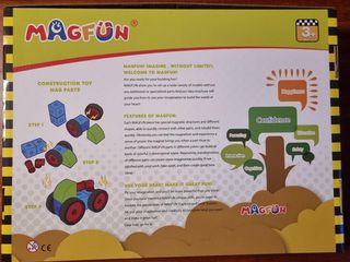 Costruzioni Magnetiche Giocattolo 32 Pezzi