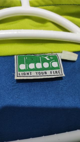 Sudadera cremallera Diadora vintage