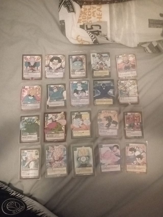 Cartas dragón ball z