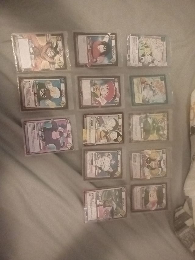 Cartas dragón ball z