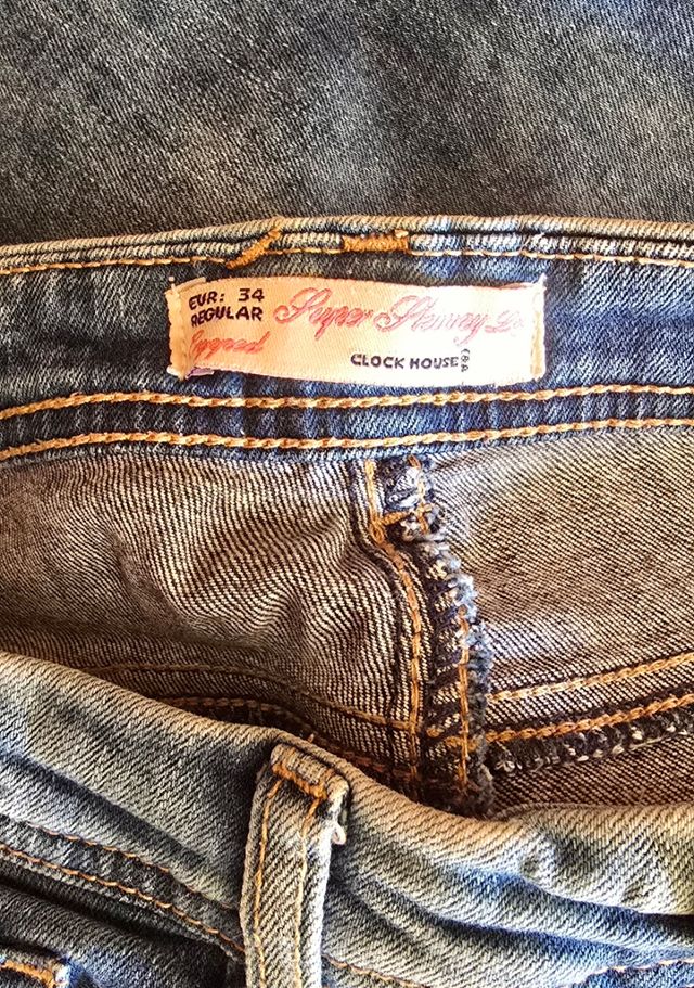 Pantalon vaquero talla 34 mujer