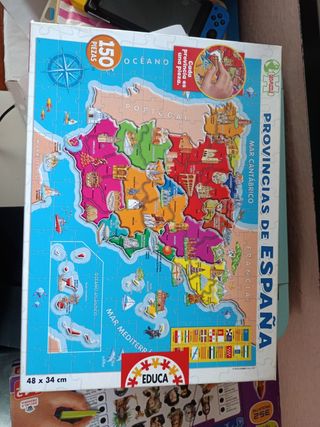 Puzzle provincias de España