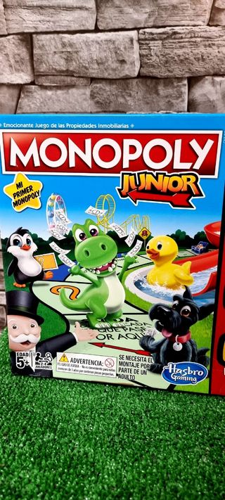 MONOPOLY JUNIOR HASBRO GAMINNG