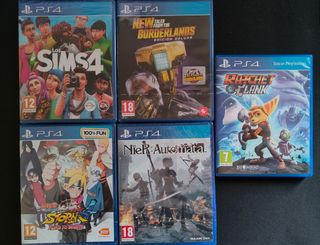 Pack juegos ps4