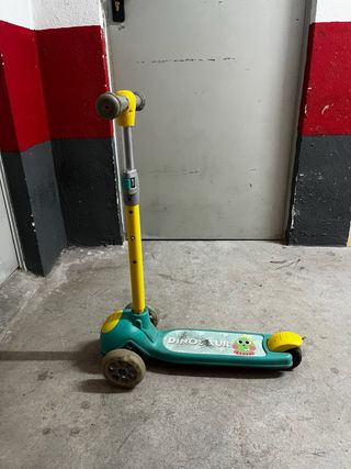 Patinete niño Diseño Dinosaurio